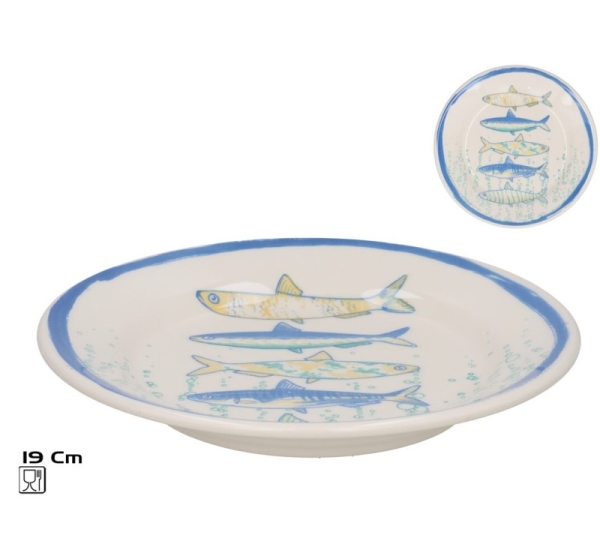Dessert Plate 19 cm, 28x28x2 cm, KITCHEN&GO