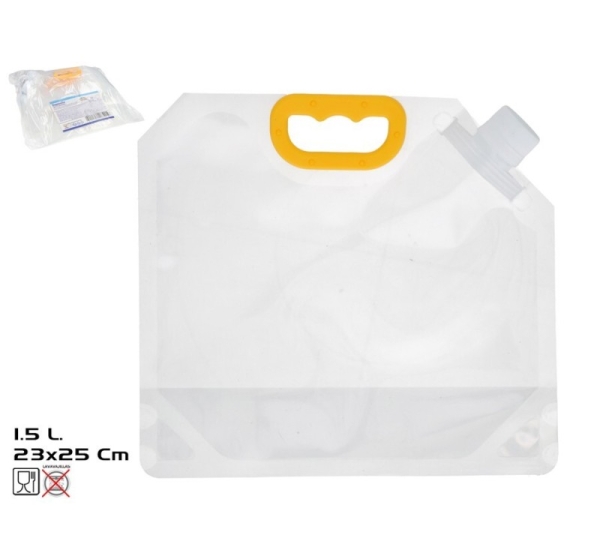 Transparent Picnic Food And Water Container 1.5 L 23x24 cm, SUMMER ENJOY