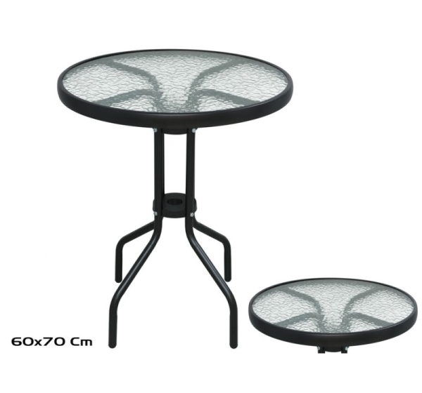 Glass Table 5 mm 60x70 cm, GARDEN ENJOY