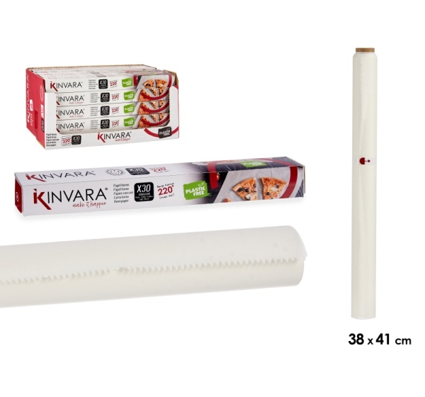 Бумага для выпечки, 30 листов, 38×41 см, 3.5×38.5×3.5 см, 87077, Kinvara