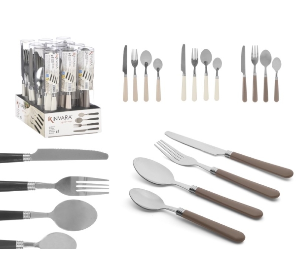 Set of 4 cutlery, 22×4×4 cm, 11316, Kinvara