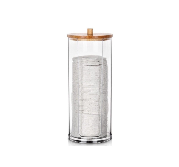 Cotton Pad Container 7x18cm, 568041, VILDE