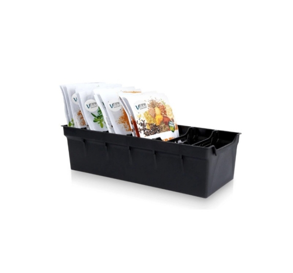 Spice Organizer 30x13x8cm (Black)