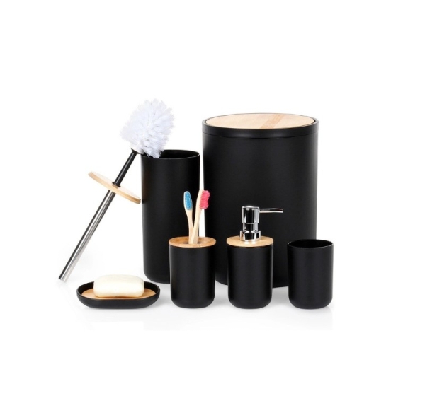 6-Piece Bathroom Set, 568053, VILDE