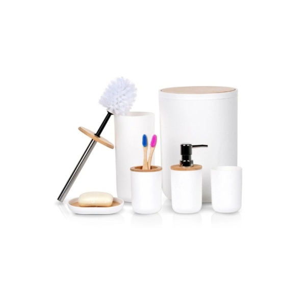 6-Piece Bathroom Set, 568054, VILDE