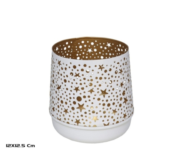 Candle Holder, 12.00 x 12.00 x 12.50, GARDEN ENJOY