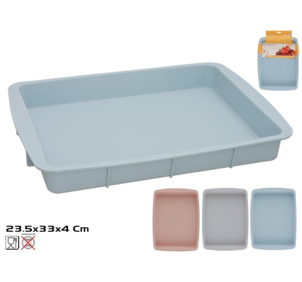 Silicone Cake Mold, 23.50 x 33.00 x 4.00, KITCHEN&GO