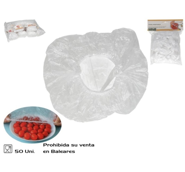 Disposable Food Bags X50, 2.00 x 12.00 x 0.50, KITCHEN&GO