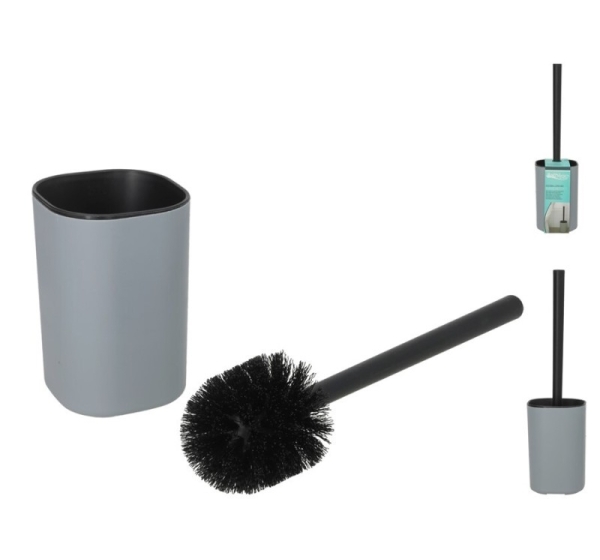 Toilet Brush Holder, 10.00 x 10.00 x 37.00, BATH&GO