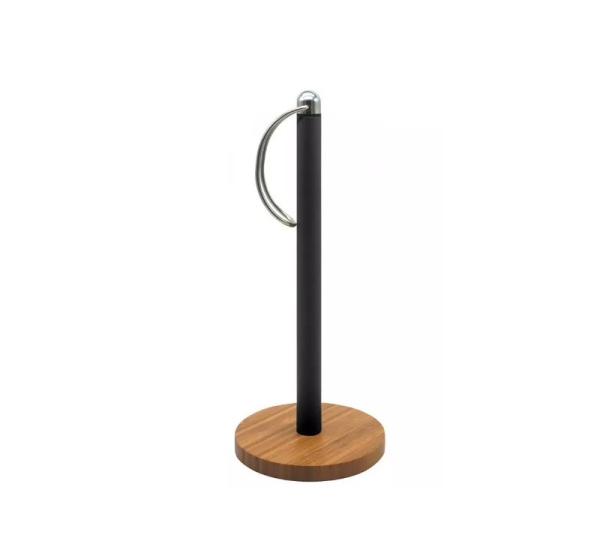 Kitchen towel stand, 35 x 15 cm, black, 93612, Kassel