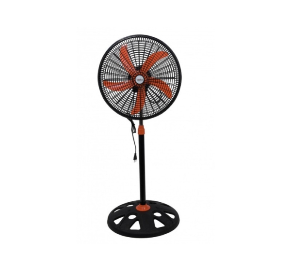 Fan, 50W, 3 speeds, Black with orrange, diam 40cm 51760N18BO, Oliver Voltz