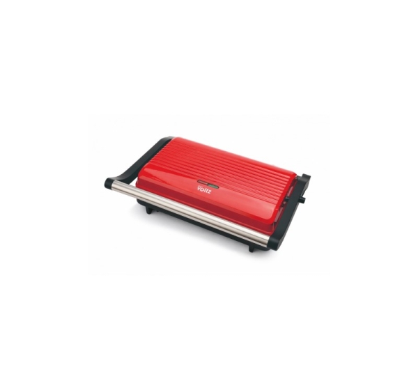 Panini maker, 1000W, 23*14.5 cm., Red, 55OV51442R, Oliver Voltz