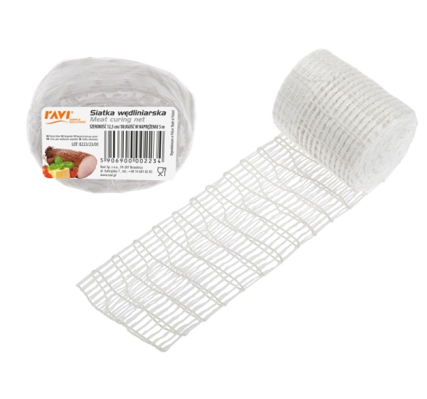 Sausage netting 12.5 cm / 5 rm, 5.5 x 5.5 x 6.8, , Simple Solution