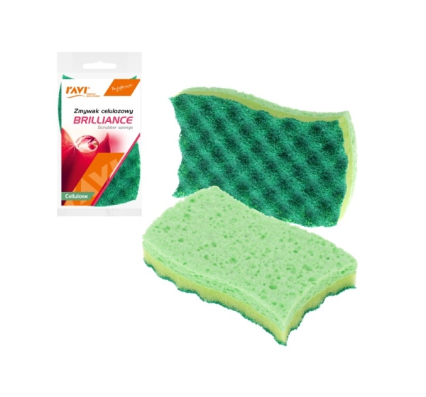 BRILLIANCE cellulose scourer, 7 x 2 x 17, 00518, Simple Solution