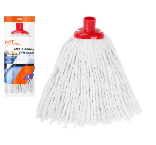 PREMIUM cotton mop refill L, 16 x 8 x 37, 00608, Simple Solution