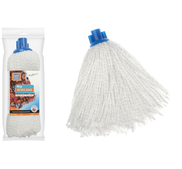 AFRICANA microfiber mop refill, white, 14 x 8 x 38, 00677, Simple Solution