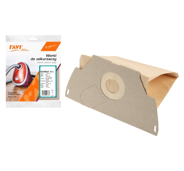 Electrolux E11 Mondo bags 5 pcs., 20 x 3 x 30, Simple Solution