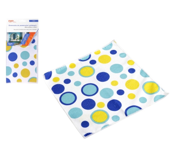 Glass surfaces microfiber cloth, 15.5 x 0.2 x 31.5, 10413, Simple Solution