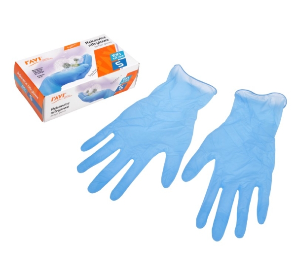 Nitrile gloves, 100 pcs S, 20 x 11 x 6, 10916, Simple Solution