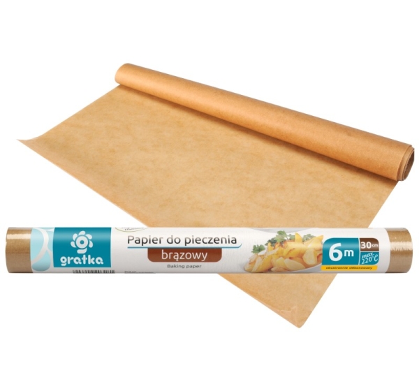 Cepamais papīrs, brūns 6m x 30 cm, rullī, 5 x 5 x 30, 20318, Gratka