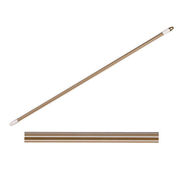 PLATINUM II kāts, 120 cm, krēmkrāsas-zelta, 2 x 2 x 120, 41657, Simple Solution