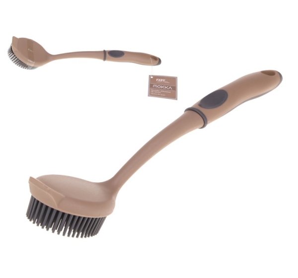 Silicone dish brush MOKKA, 3 x 5.5 x 27.5, 70233, Simple Solution
