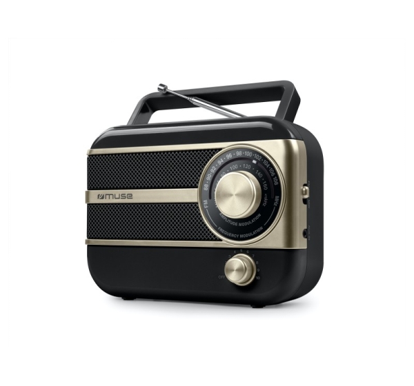 Portable radio, 2-band, M 056 BG, MUSE. 2-band: FM/MW