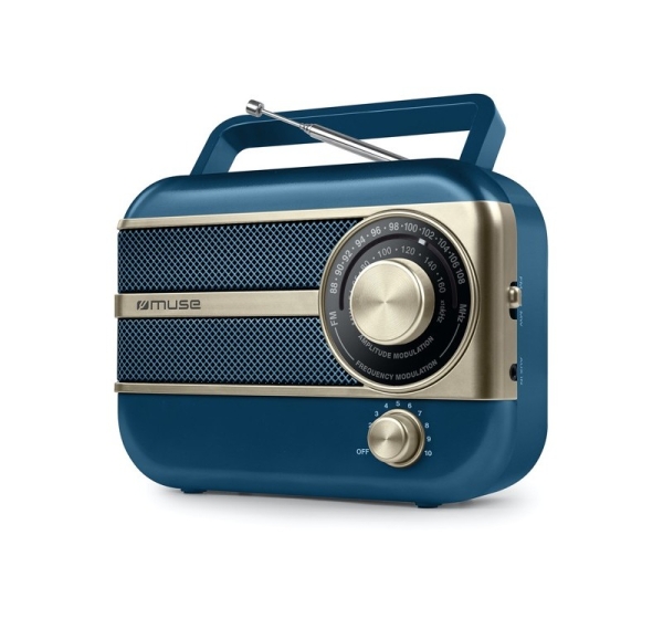 Portable radio, 2-band, M 056 NB, MUSE. 2-band: FM/MW