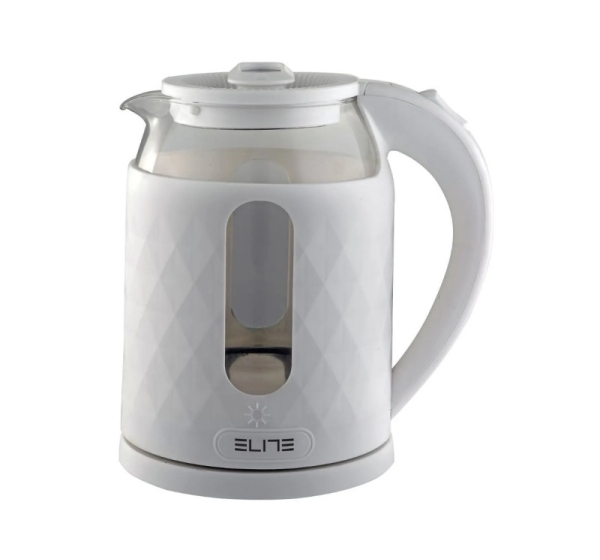Electric glass kettle, 1.8L, 1355W, 71228, ELITE