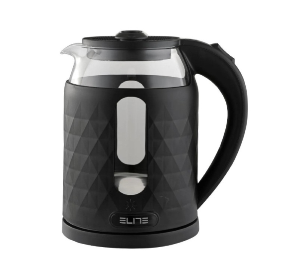 Elektriskā stikla tējkanna, 1.8L 1355W, 71229, ELITE