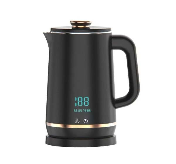 Digital kettle with touch display and temperature control, 1.8L, 1500W, 71232, ELITE