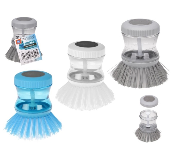 Brush with dispenser, 10 × 8 × 8 cm, 81320, SIMPLE SOLUTION