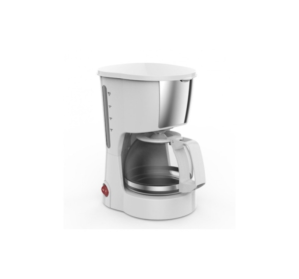 Кофеварка, 600W, 0.6L, Белый, 55R51170FW, Rosberg