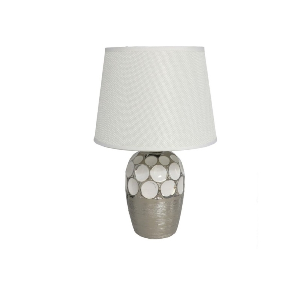 Keramikas lampa E14 izmērs 18.00 × 18.00 × 28.00 cm, DECORLIFE