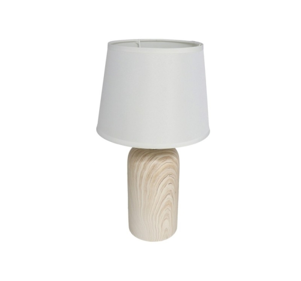 Ceramic Lamp Saleve, 18.00 × 18.00 × 31.00 cm, DECORLIFE