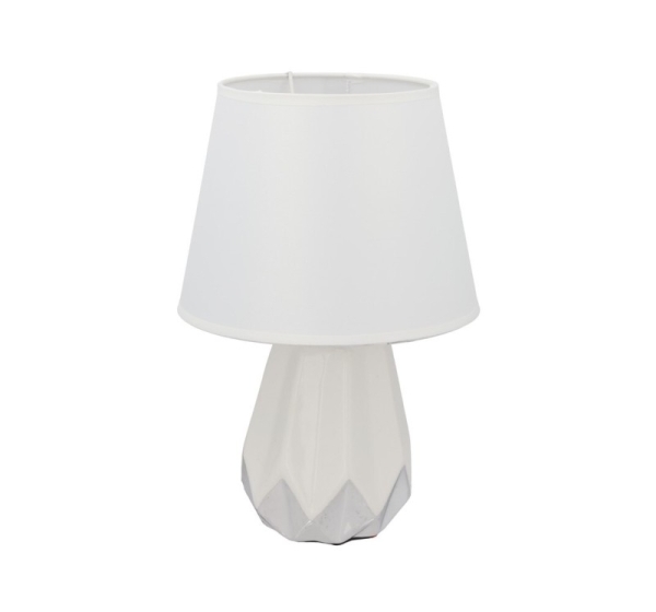 Ceramic Table Lamp Lune, 20.00 × 20.00 × 29.50 cm, DECORLIFE