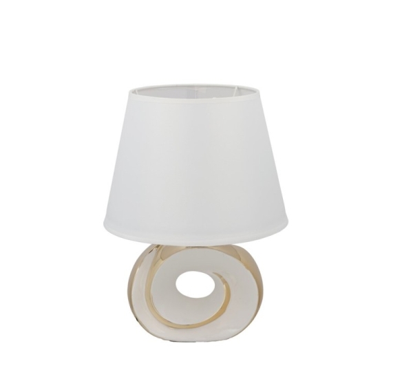 Ceramic Table Lamp Stour, 23.00 × 23.00 × 30.50 cm, DECORLIFE