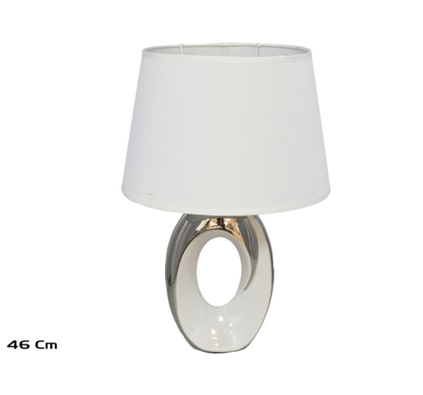 Ceramic Table Lamp Tampere, 20.00 × 31.00 × 46.00 cm, DECORLIFE