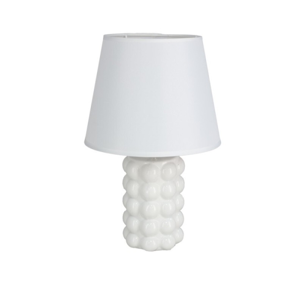 Seth Lamp, White, 20.00 × 20.00 × 30.50 cm, DECORLIFE