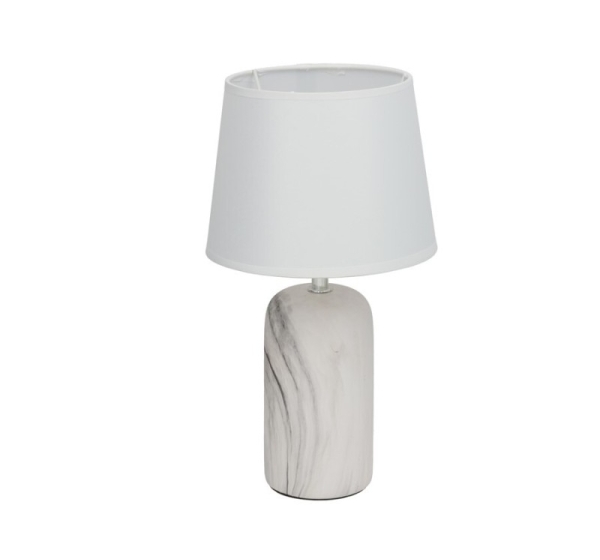 Lur Ceramic Table Lamp, 17.00 × 17.00 × 31.00 cm, DECORLIFE