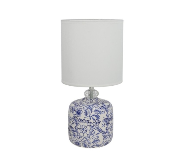 Ceramic Table Lamp, 17.00 × 17.00 × 35.00 cm, DECORLIFE