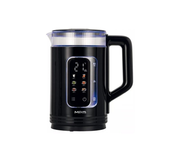 MPM MCZ-135 Elektriskā tējkanna ar temperatūras kontroli 1.5L 1500W