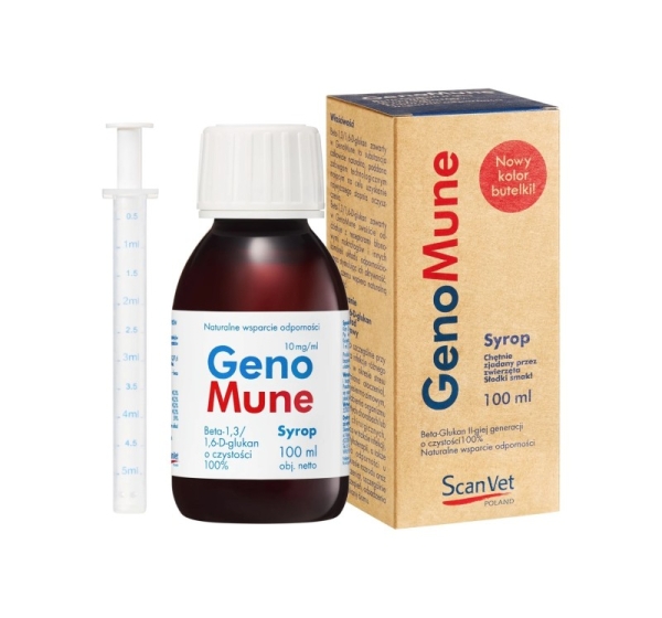 SCANVET GenoMune - supplements for dogs and cats - 100ml