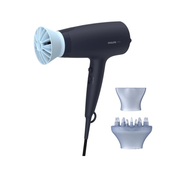 Philips 3000 series Hairdryer BHD360/20, 2100W, 6 heat and speed settings, Advanced ionizing care, ThermoProtect/Damaged package BHD360/20?/PACKAGE