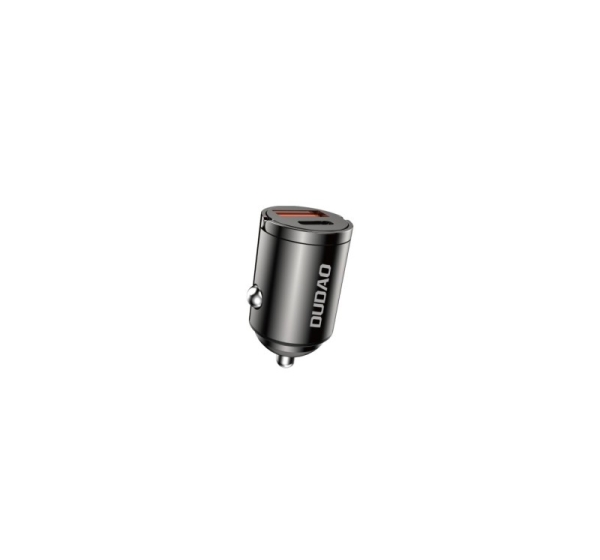 Dudao   Dudao R3MAX 48W QC PD mini car charger - black
