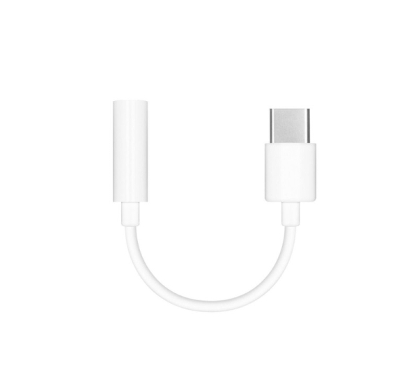 Huawei HUAWEI original adapter AUX Type C (male) to Jack 3,5 mm (female) CM20 white bulk