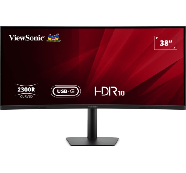 Viewsonic VA3820C computer monitor 96.5 cm (38") 3840 x 1600 pixels Wide Quad HD+ LED Black