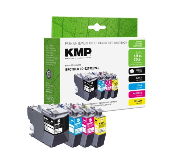 KMP 1537,4005 ink cartridge 4 pc(s) Compatible Black, Cyan, Magenta, Yellow