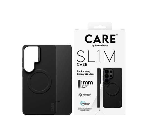 CARE by PanzerGlass SL1M Case Black Samsung new Galaxy S26 Ultra | PanzerGlass