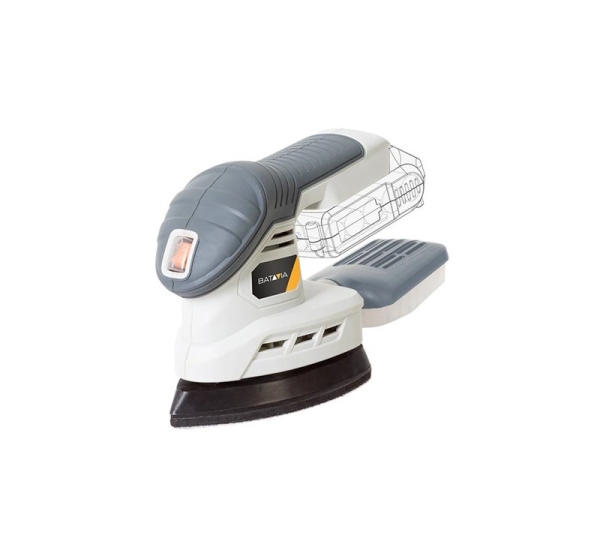 Batavia B.V. | Cordless Detail Sander, Without battery and charger - 18V